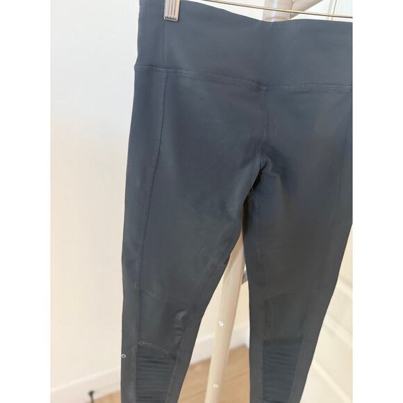 Alo Yoga Moto Leggings‎ Anthracite Size Medium - Picture 10 of 12